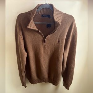 Polo Ralph Lauren Zip Neck Cotton Sweater